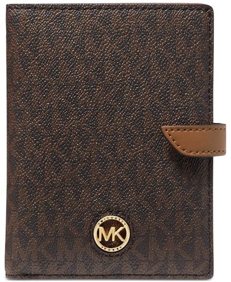 michael kors passport holder sale|Michael Kors passport cover.